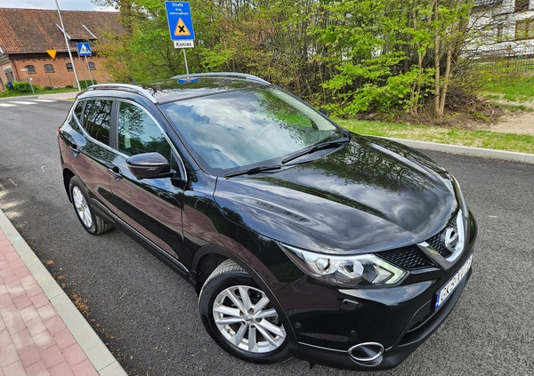 Nissan Qashqai cena 59999 przebieg: 173400, rok produkcji 2016 z Kościerzyna małe 631